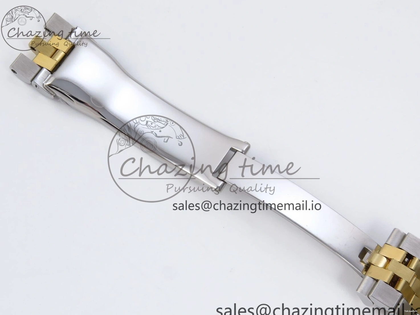 on SS YG DateJust 904L Steel Roman Jubilee Edition Diamonds HZ2236 Bracelet JARF 278383RBR Dial 1:1 Gray Best 31 0404